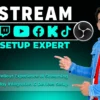 obs studio streamlab streamelement configuration integration overlay setup goxlr stream deck voice meter quality twitch youtube facebook computer pc laptop console xbox ps audio stream 1