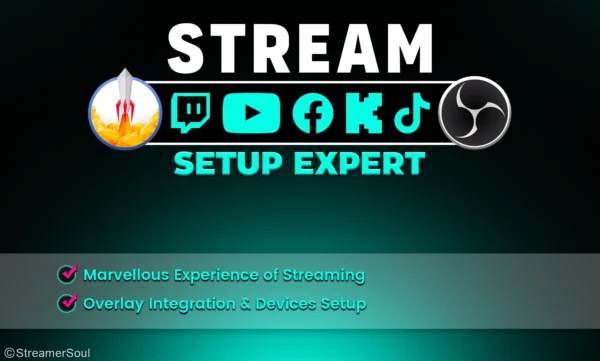 Setup of Stream Elements, OBS Studio for YouTube, Twitch, Facebook, Kick - Image 2