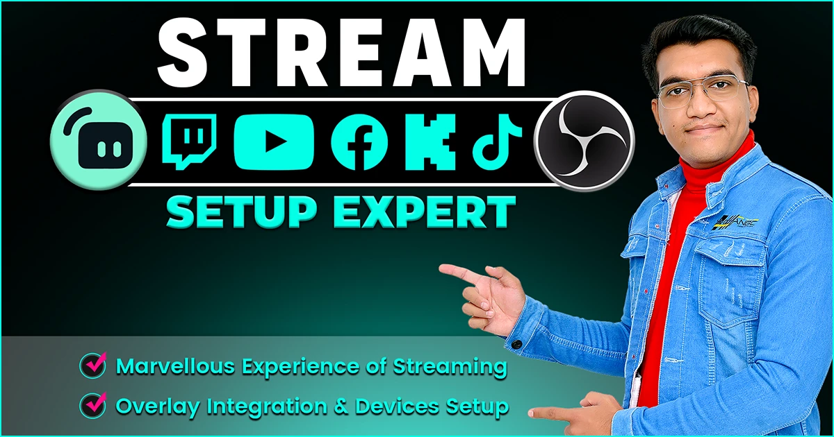 Streamlabs Obs Example Setup Setup of OBS Studio, Streamlabs for YouTube, Twitch, Facebook, Kick ...