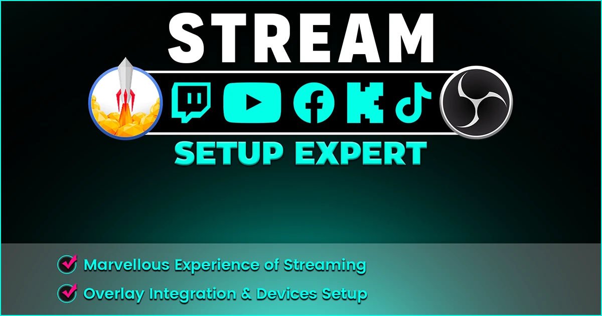 Setup of Stream Elements, OBS Studio for YouTube, Twitch, Facebook ...