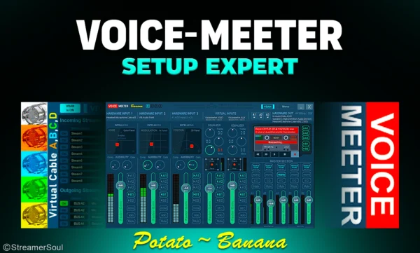 Setup of Voicemeeter potato or banana for single or dual pc - Image 2